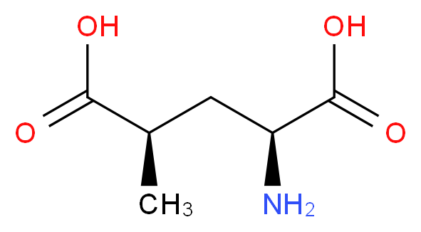 (2S,4R)-4-Methylglutamic acid_分子结构_CAS_31137-74-3)