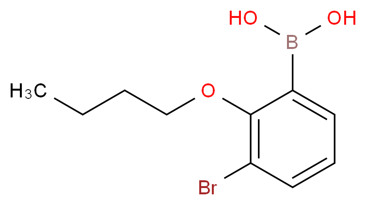 (3-bromo-2-butoxyphenyl)boronic acid_分子结构_CAS_480425-34-1