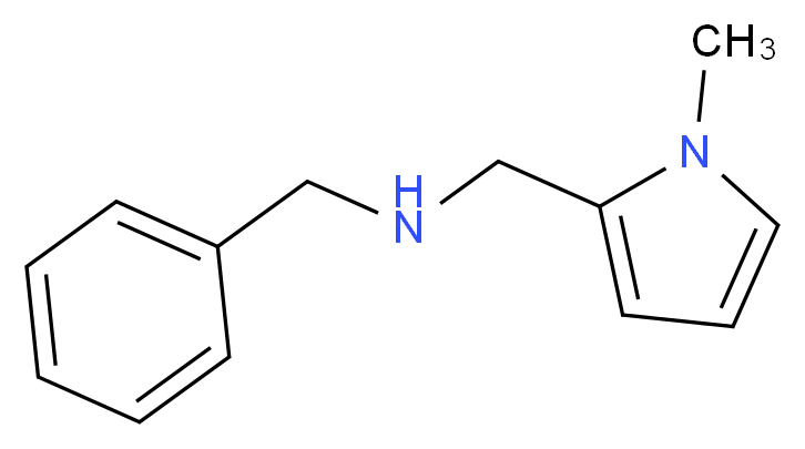 N-benzyl-1-(1-methyl-1H-pyrrol-2-yl)methanamine_分子结构_CAS_)
