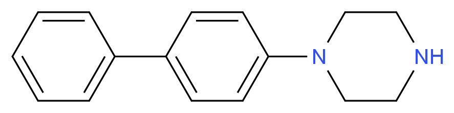 1-(Biphenyl-4-yl)piperazine_分子结构_CAS_180698-19-5)