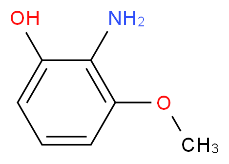 2-amino-3-methoxyphenol_分子结构_CAS_40925-69-7)