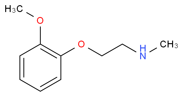 2-(2-methoxyphenoxy)-N-methylethanamine_分子结构_CAS_72955-82-9)