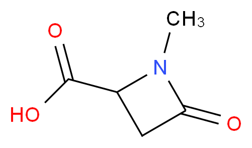 1-Methyl-4-oxo-2-azetidinecarboxylic acid_分子结构_CAS_)