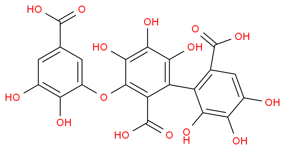 Sanguisorbic acid_分子结构_CAS_)