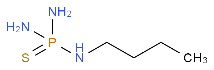 N-(n-Butyl)thiophosphoric Triamide_分子结构_CAS_94317-64-3)