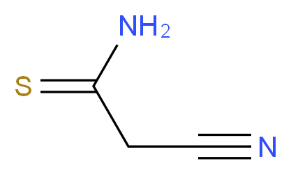 2-Cyanothioacetamide_分子结构_CAS_7357-70-2)