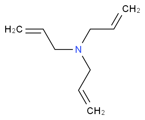 tris(prop-2-en-1-yl)amine_分子结构_CAS_102-70-5