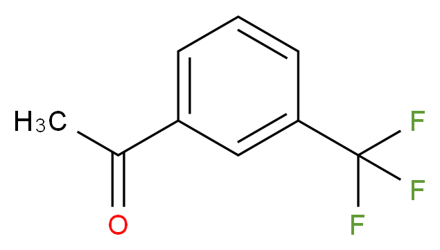 1-[3-(trifluoromethyl)phenyl]ethan-1-one_分子结构_CAS_)