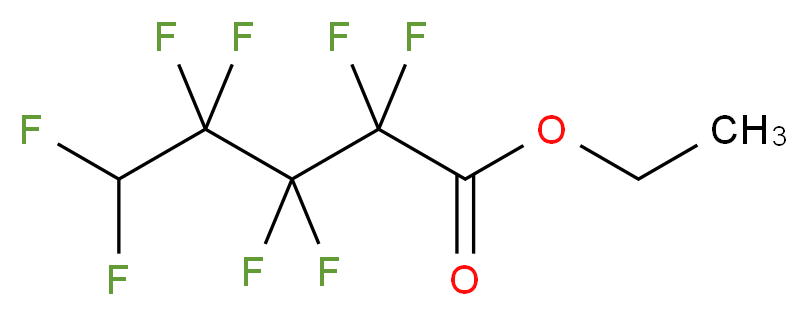 Ethyl 5H-perfluoropentanoate 97%_分子结构_CAS_2795-50-8)