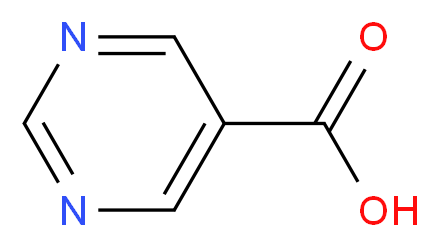 5-pyrimidinecarboxylic acid_分子结构_CAS_4595-61-3)
