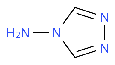 4H-1,2,4-triazol-4-amine_分子结构_CAS_25545-88-4