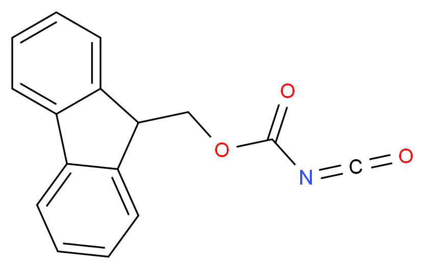 N-Fmoc-isocyanate_分子结构_CAS_232951-82-5)