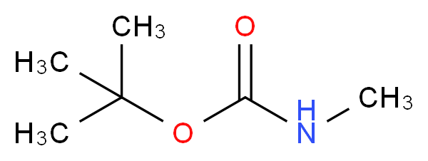 tert-Butyl-N-methylcarbamate_分子结构_CAS_16066-84-5)