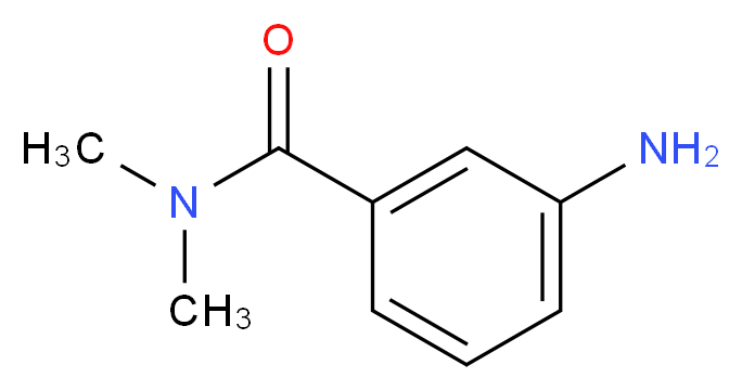 3-Amino-N,N-dimethylbenzamide_分子结构_CAS_33322-60-0)