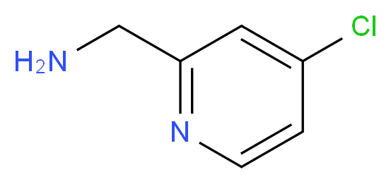 (4-chloropyridin-2-yl)methanamine_分子结构_CAS_180748-30-5