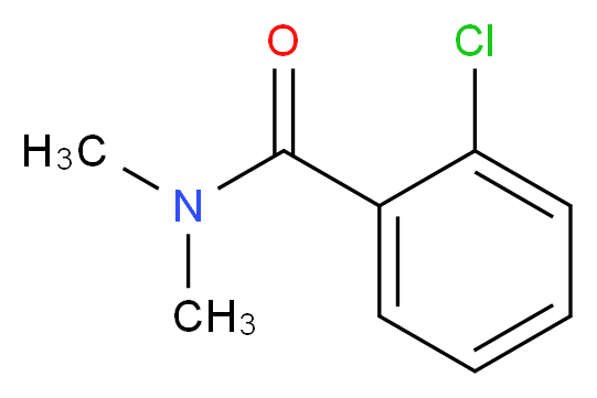 2-Chloro-N,N-dimethylbenzamide_分子结构_CAS_6526-67-6)