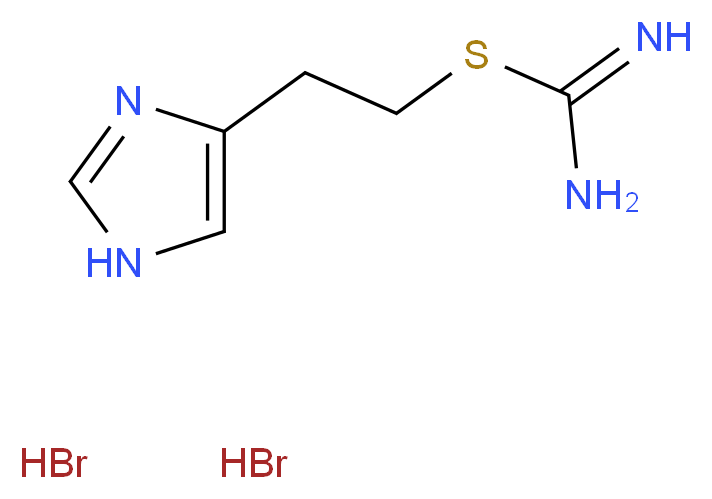 IMETIT DIHYDROBROMIDE_分子结构_CAS_102203-18-9)