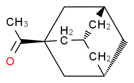 1-[(3R,5S,7s)-adamantan-1-yl]ethan-1-one_分子结构_CAS_1660-04-4