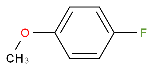 p-FLUOROANISOLE_分子结构_CAS_459-60-9)