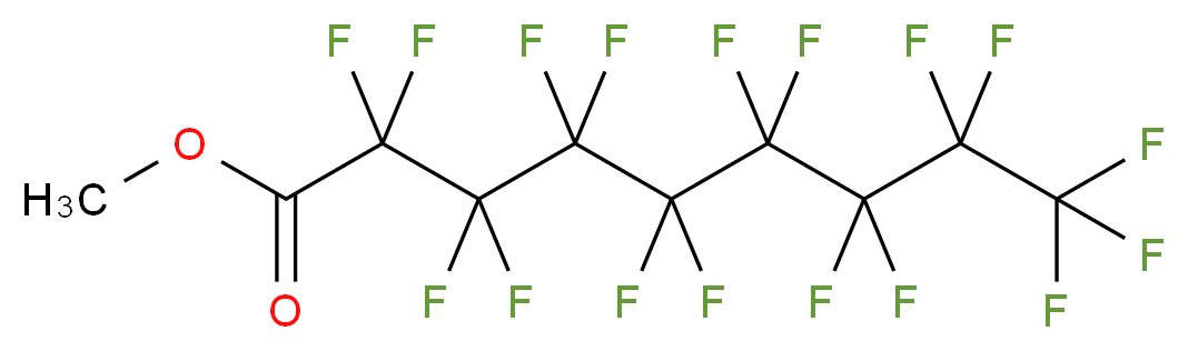 Methyl perfluorononanoate 98%_分子结构_CAS_51502-45-5)