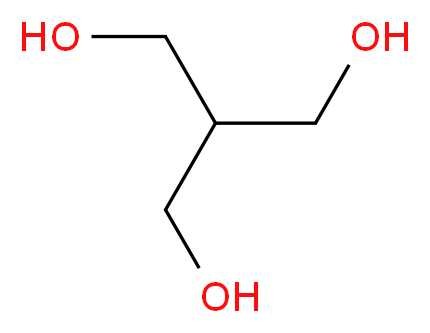 2-羟甲基-1,3-丙二醇_分子结构_CAS_4704-94-3)