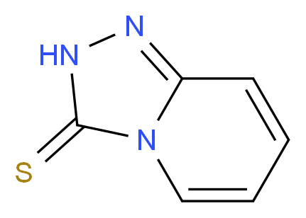 1,2,4-三唑[4,3-a]吡啶-3-硫醇_分子结构_CAS_6952-68-7)