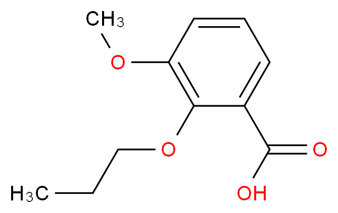 3-Methoxy-2-propoxybenzoic acid_分子结构_CAS_)