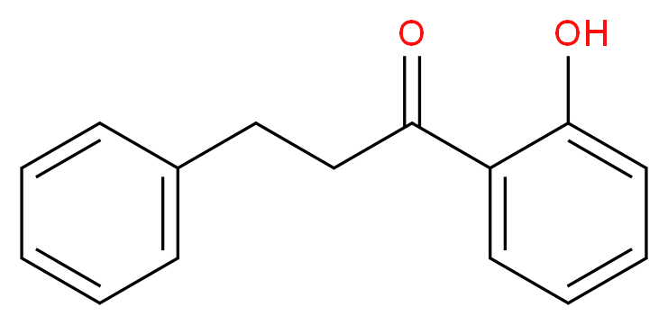 1-(2-hydroxyphenyl)-3-phenylpropan-1-one_分子结构_CAS_)