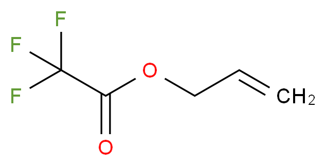 Allyl trifluoroacetate 98%_分子结构_CAS_383-67-5)