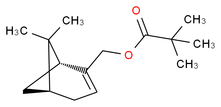 Myrtenol Pivalate_分子结构_CAS_76163-95-6)