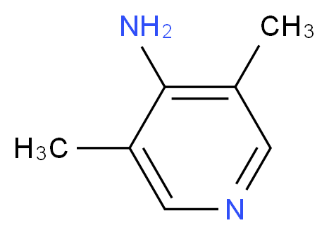 3,5-dimethylpyridin-4-amine_分子结构_CAS_43078-60-0
