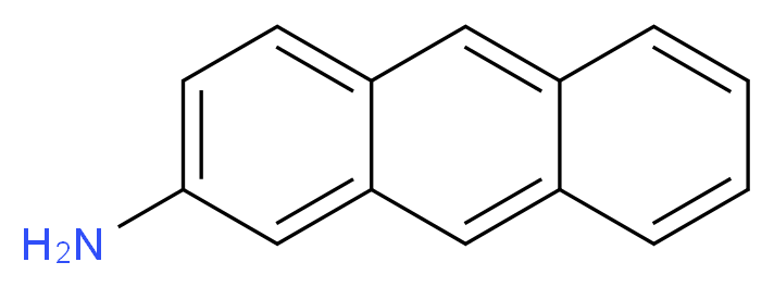 2-氨基蒽_分子结构_CAS_613-13-8)