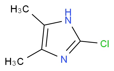 2-CHLORO-4,5-DIMETHYL-1H-IMIDAZOLE_分子结构_CAS_1049126-78-4)