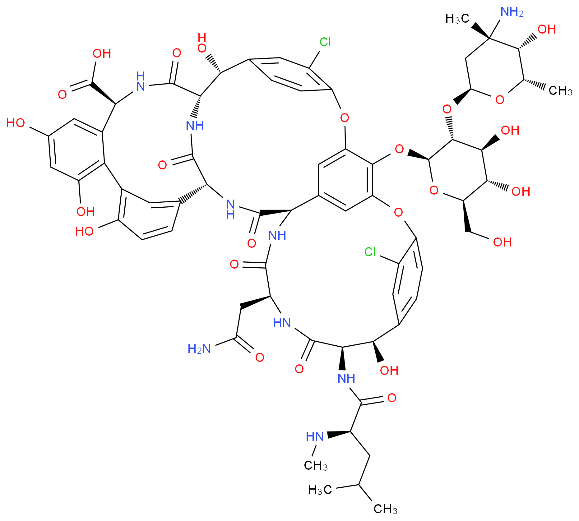 CAS_1404-90-6 分子结构