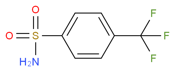 4-(三氟甲基)苯磺酰胺_分子结构_CAS_830-43-3)