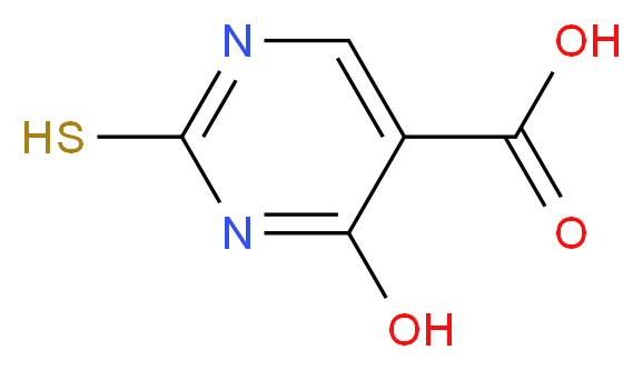 5-Carboxy-2-thiouracil_分子结构_CAS_23945-50-8)