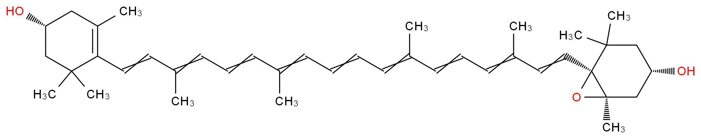 Antheraxanthin_分子结构_CAS_640-03-9)