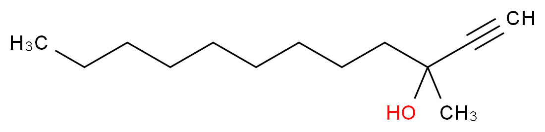 3-methyldodec-1-yn-3-ol_分子结构_CAS_24424-78-0