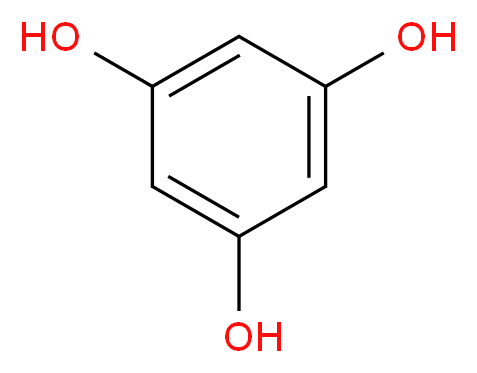 间苯三酚_分子结构_CAS_108-73-6)