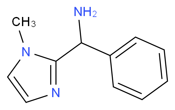 (1-methyl-1H-imidazol-2-yl)(phenyl)methylamine_分子结构_CAS_871565-28-5)