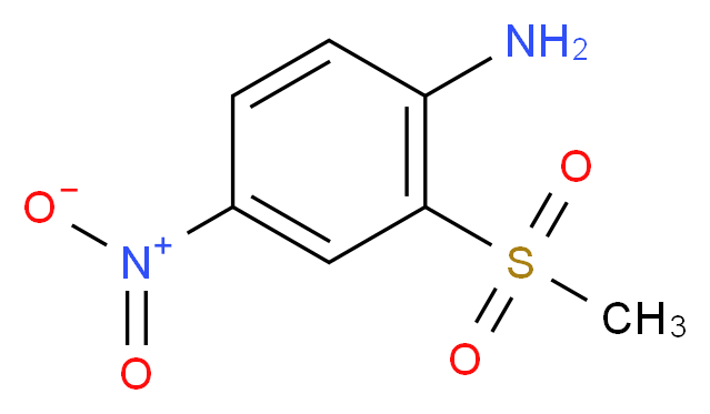 2-methanesulfonyl-4-nitroaniline_分子结构_CAS_96-74-2