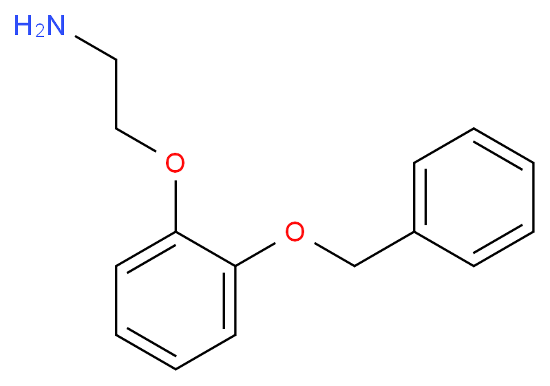 2-(2-Benzyloxyphenoxy)ethylamine_分子结构_CAS_72955-81-8)