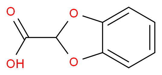 Benzo[1,3]dioxole-2-carboxylic acid_分子结构_CAS_827-81-6)