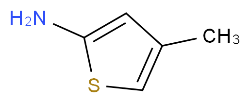 2-Amino-4-methylthiophene_分子结构_CAS_14770-82-2)