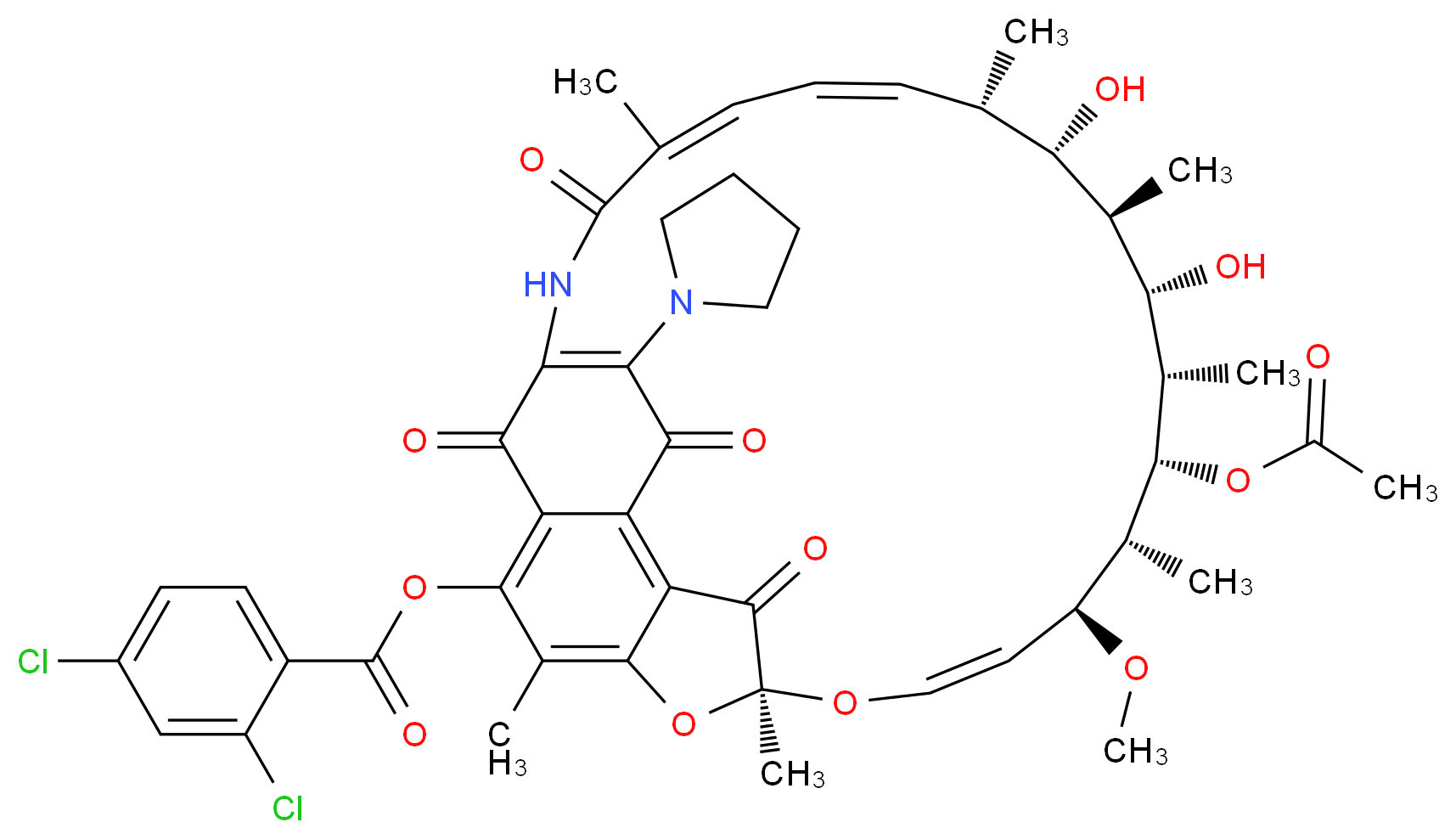 CAS_ 分子结构