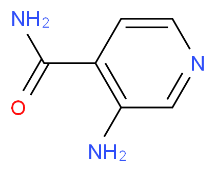 3-Aminoisonicotinamide_分子结构_CAS_64188-97-2)