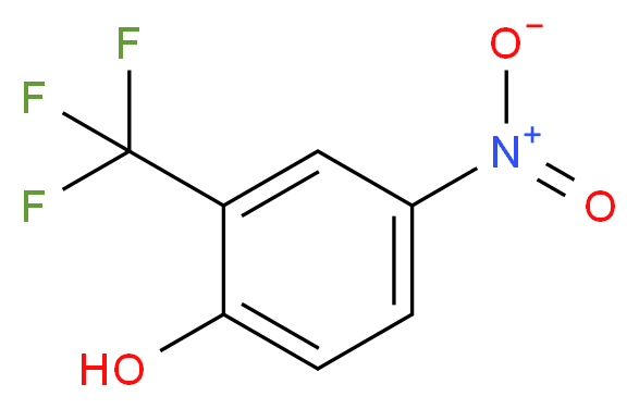 4-nitro-2-(trifluoromethyl)benzenol_分子结构_CAS_1548-61-4)