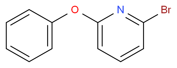 2-bromo-6-phenoxypyridine_分子结构_CAS_83247-00-1