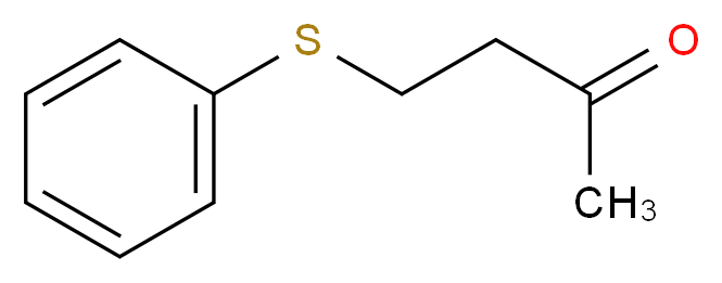 4-(phenylsulfanyl)butan-2-one_分子结构_CAS_6110-01-6