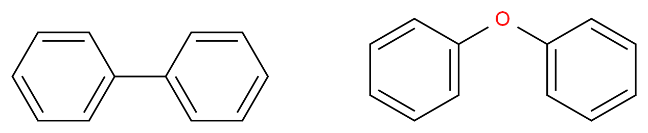 phenoxybenzene; phenylbenzene_分子结构_CAS_8004-13-5